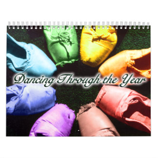 Mural Danse par le calendrier de l'année 2015