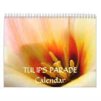 DÉFILÉ DE TULIPES Calendrier Cadeaux Amis Fleurs d