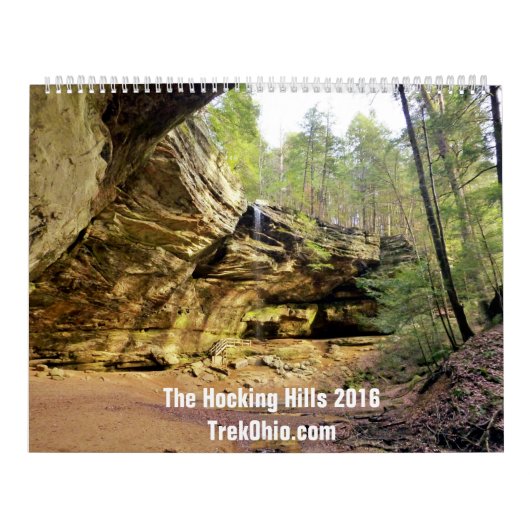 Mural Deux-Page, grand calendrier - collines 2016 de (Protection)