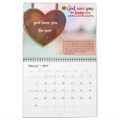Mural Dieu-Matins : Calendrier (Feb 2027)