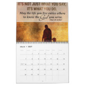 Mural Dieu-Matins : Calendrier (Mar 2027)