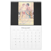 Mural En vol calendrier congelé (Feb 2027)