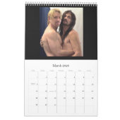 Mural En vol calendrier congelé (Mar 2026)