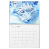 Mural Esprit du calendrier des grands chats 2011 (Feb 2027)