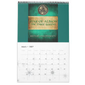 Mural Étoile 2017 de calendrier de couverture de livre (Mar 2027)