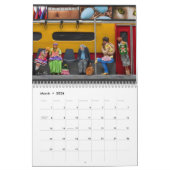 Mural Everyhing était 2014 le calendrier lumineux Anne (Mar 2026)