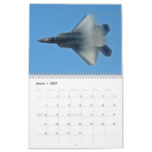Mural F-22 Calendrier des rapaces (Mar 2027)