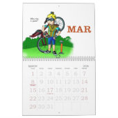 Mural Faisant un cycle 2013 - Calendrier pour des (Mar 2026)