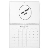 Mural Faites de votre calendrier un exemple (Feb 2027)
