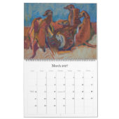 Mural Faune de Kalahari - calendrier (Mar 2027)