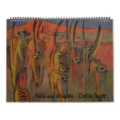 Mural Faune de Kalahari - calendrier (Protection)
