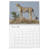 Mural Faune du calendrier de Mara du masai du Kenya (Jan 2027)