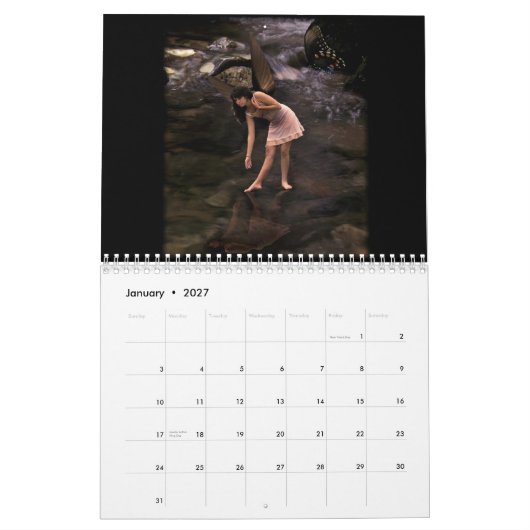 Mural Fées, un calendrier 2013 (Jan 2027)