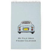 Mural Figarations Jote Pale Aqua Figaro Calendrier de vo (Protection)