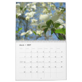Mural Fleurs de cadeaux de calendrier d'ARBRES de (Mar 2027)