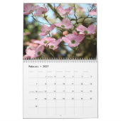 Mural Fleurs de cadeaux de calendrier d'ARBRES de (Feb 2027)
