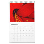 Mural Fleurs par le calendrier de Rachel Lowry 2018 (Feb 2027)