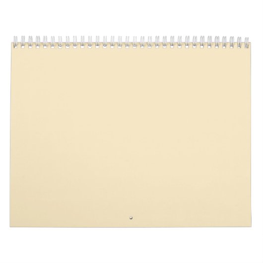 Mural Fonds beige crème sur un calendrier (Protection)