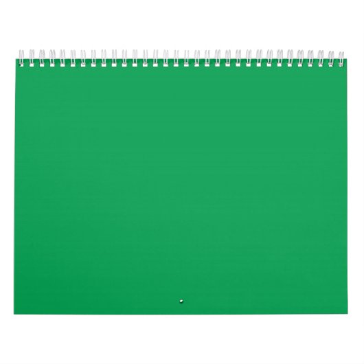 Mural Fonds Vert Herbe sur un Calendrier (Protection)