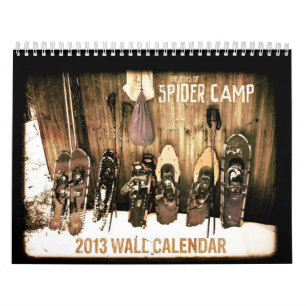Mural Garçons de calendrier du camp 2013 d'araignée