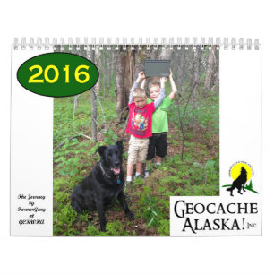 Mural GeocacheAlaska ! Calendrier 2016