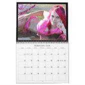 Mural Glambunny calendrier de 15 mois 2016-2017 (Feb 2026)