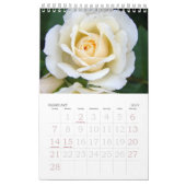Mural Grande impression Petits Roses Calendrier - Page u (Feb 2027)