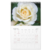 Mural Grande impression Petits Roses Calendrier - Page u (Feb 2026)