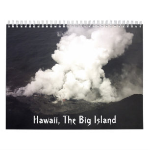 Mural Hawaï le grand calendrier d'île