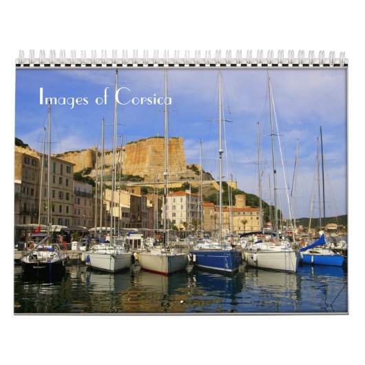 Mural Images de calendrier de la Corse (Protection)