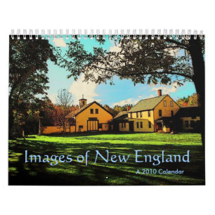 Mural Images de calendrier de la Nouvelle Angleterre
