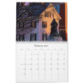 Mural Images de calendrier de la Nouvelle Angleterre (Feb 2027)