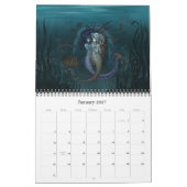 Mural Imaginaire d'Anime et calendrier d'illustration de (Jan 2027)