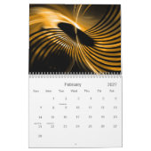 Mural Imaginaire d'or, calendrier 2017 (Feb 2027)