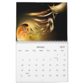 Mural Imaginaire d'or, calendrier 2017 (Jan 2027)