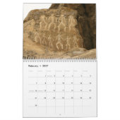 Mural Indiens d'archéologie de cadeau de calendrier de (Feb 2027)