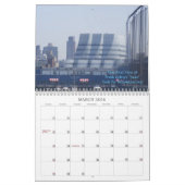 Mural J'aime le calendrier de New York (Mar 2026)