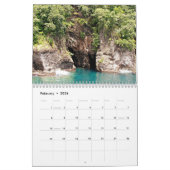 Mural J'aime le calendrier des Caraïbes (Feb 2026)