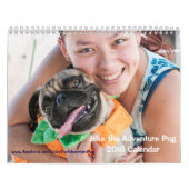 Mural Jake le calendrier du carlin 2016 d'aventure (Protection)