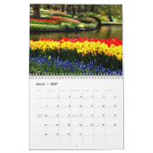 Mural Jardins et fleurs Calendrier 2015 (Mar 2027)