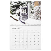 Mural Jardins et fleurs Calendrier 2015 (Jan 2027)