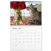 Mural Je suis DANS LE CALENDRIER des CHATS 2018 par (Feb 2027)
