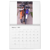 Mural Joies de calendrier des vélos 2013 (Feb 2027)