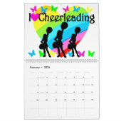 MURAL JOLIE RAINBOW J'AIME LE CALENDRIER DE CHEERLEADLEA (Feb 2026)