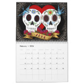 Mural Jour du calendrier mort d'art (Feb 2026)