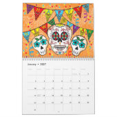 Mural Jour du calendrier mort d'art (Jan 2027)