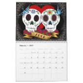 Mural Jour du calendrier mort d'art (Feb 2027)