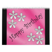 Mural Joyeux calendrier d'anniversaire (Protection)