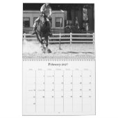 Mural La beauté du calendrier de chevaux (Feb 2027)