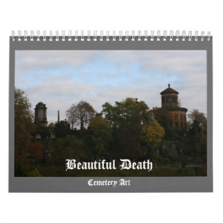 Mural La belle mort - un calendrier d'art de cimetière